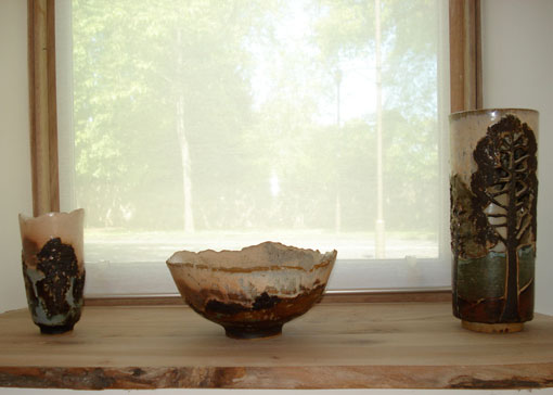 Three pots