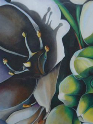 Floral Art in Oils