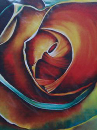 Floral Art in Oils