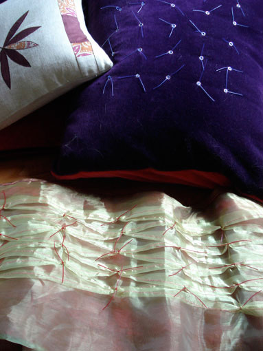 Scarf and Cushion