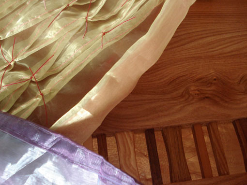 Shibori Scarf - detail