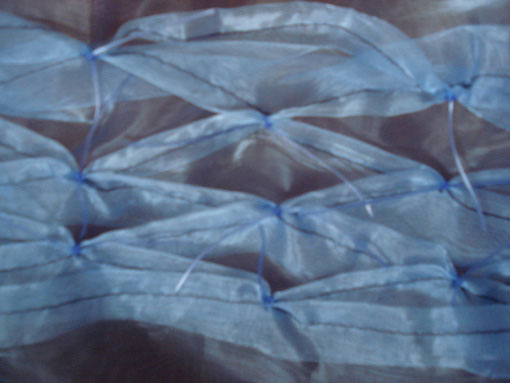 Shibori Scarf - detail