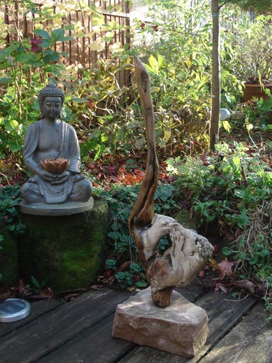 Bird Sculptures in Wood