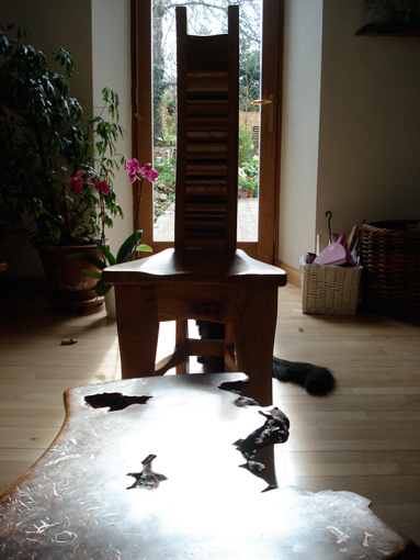 Flock and Chair